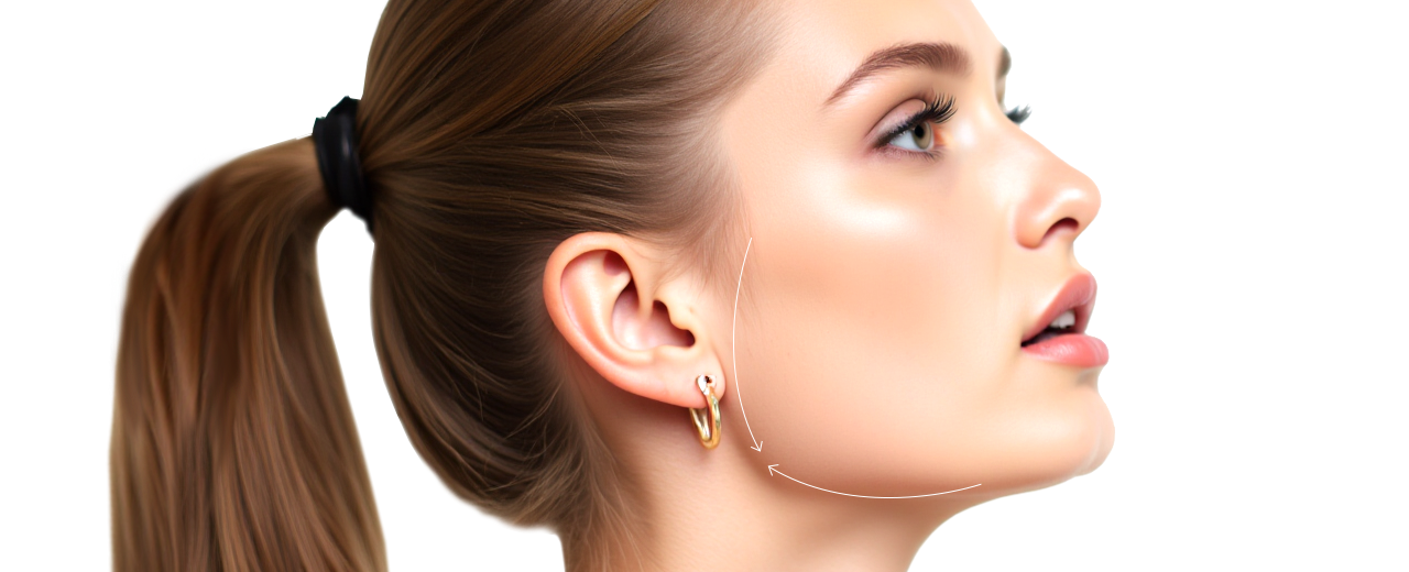 Контурна пластика кутів нижньої щелепи